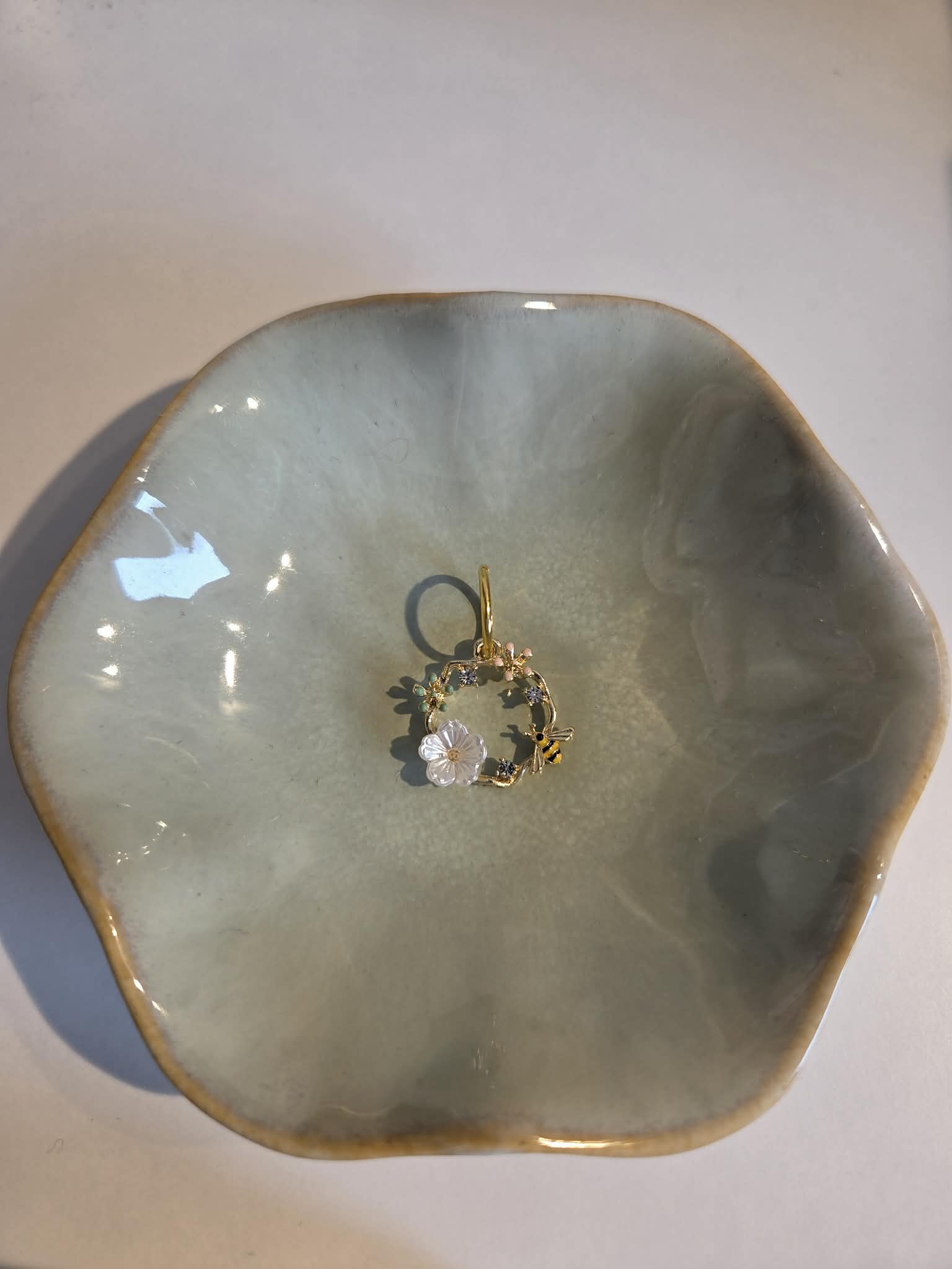 blomsterkrans Hvit blomst